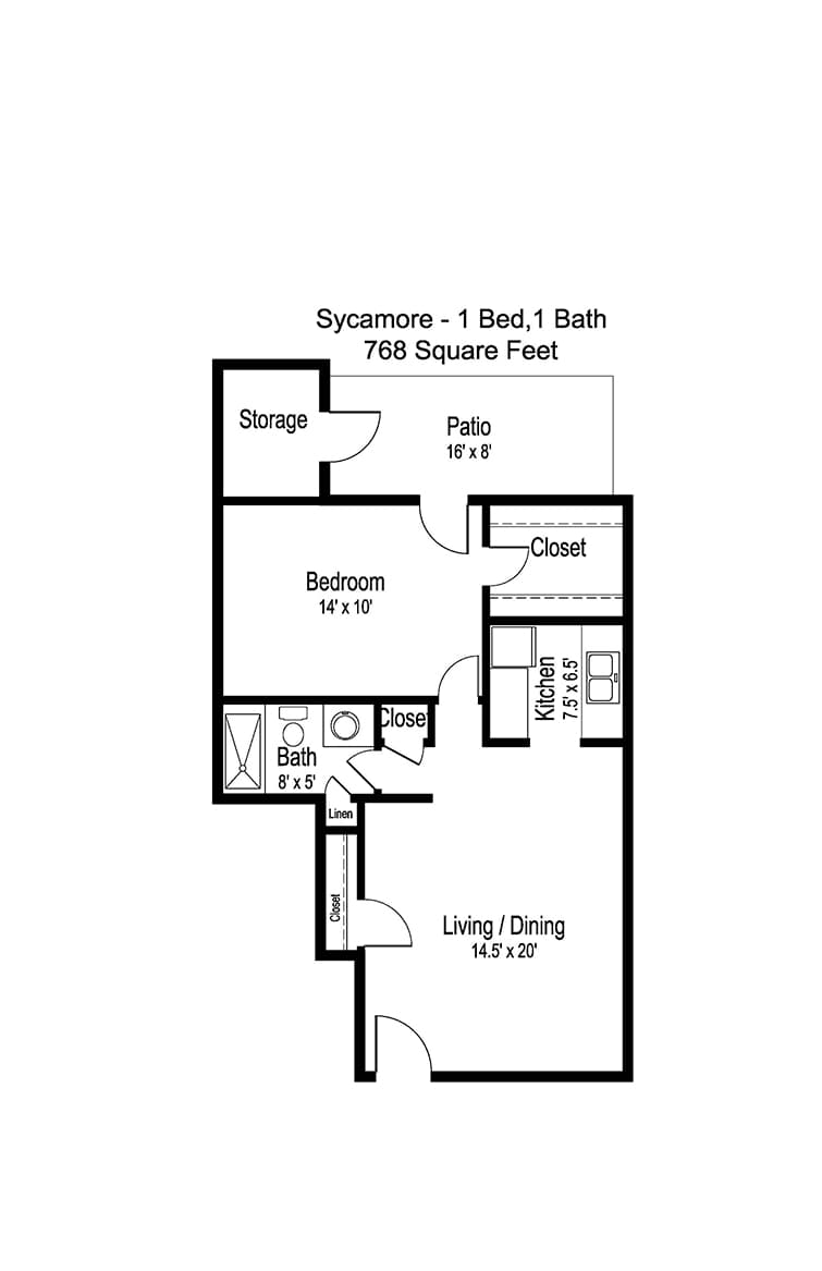 Sycamore floor plan